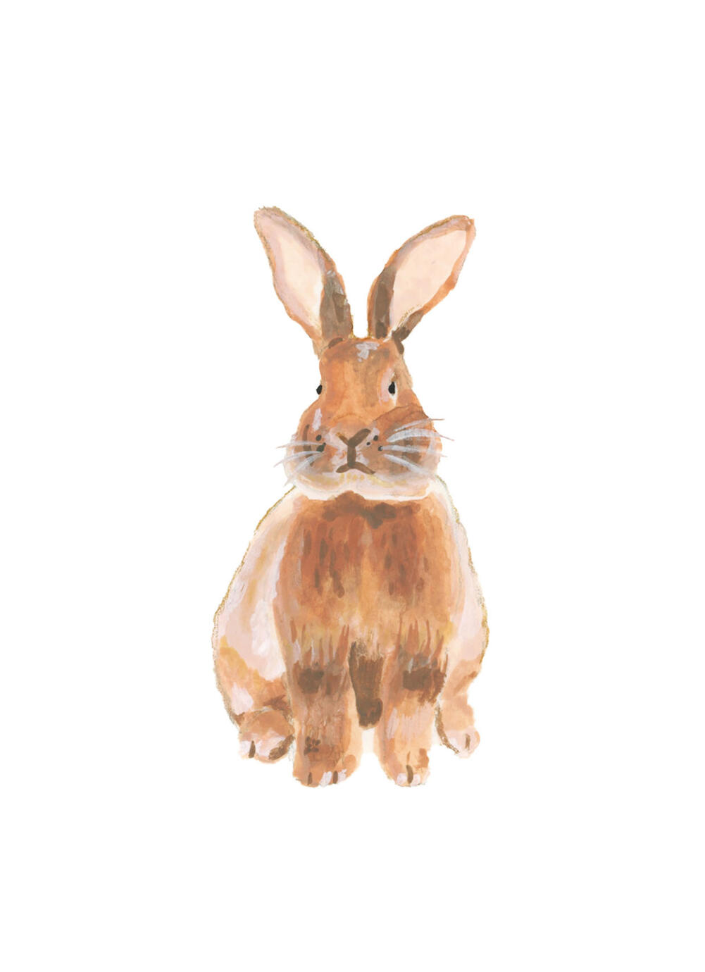 Rabbit/ Gouache Illustration